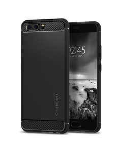 Прочный чехол Spigen для Huawei P10 - Rugged Armor - Черный - L13CS21504