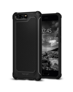 Прочный чехол Spigen для Huawei P10 - Rugged Armor Extra - Черный - L13CS21590
