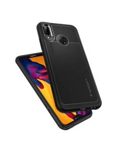 Прочный чехол Spigen для Huawei P20 Lite - Marked Armor - Черный - L22CS24399