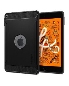 Прочный чехол Spigen для iPad Mini 5 - Rugged Armor - Черный - 051CS21447