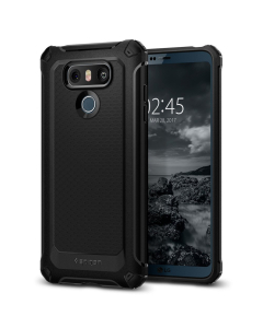 Прочный чехол Spigen для LG G6 - Rugged Armor Extra - Черный - A21CS21363