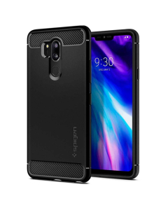 Прочный чехол Spigen для LG G7 ThinQ - Rugged Armor - Черный - A27CS23033