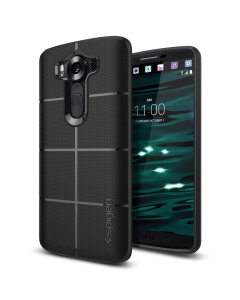 Прочный чехол Spigen для LG V10 - Rugged Armor - Черный - SGP11813