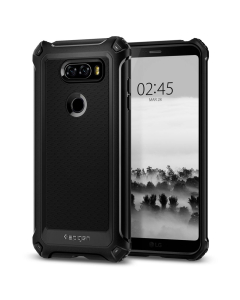 Прочный чехол Spigen для LG V30 - Rugged Armor Extra - Черный - A25CS21982