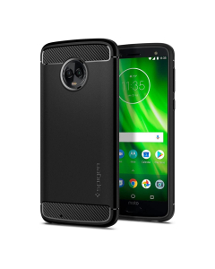 Прочный чехол Spigen для Moto G6 - Rugged Armor - Черный - M17CS23125