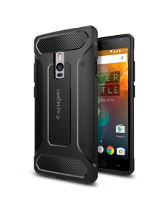 Прочный чехол Spigen для OnePlus 2 - Rugged Armor - Черный - SGP11767