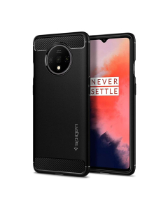 Прочный чехол Spigen для OnePlus 7T - Rugged Armor - Матово-черный - ACS00316