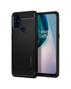 Прочный чехол Spigen для OnePlus Nord N10 - Rugged Armor - Черный - ACS02604
