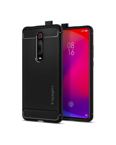 Прочный чехол Spigen для Xiaomi Mi 9T - Rugged Armor - Матово-черный - S53CS26403