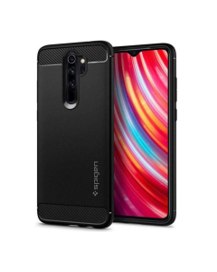 Прочный чехол Spigen для Redmi Note 8 Pro - Rugged Armor - Черный - ACS00268