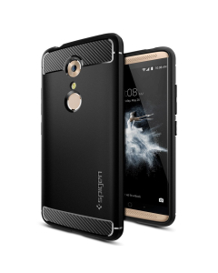 Прочный чехол Spigen для ZTE Axon 7 - Rugged Armor - Черный - Q01CS20977