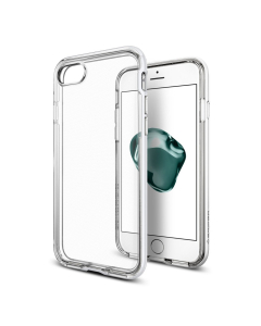 Прозрачный чехол Spigen для iPhone SE (2022/2020)/8/7 - Neo Hybrid Crystal - Белый - 042CS21040