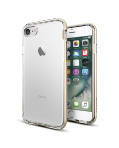 Прозрачный чехол Spigen для iPhone SE (2022/2020)/8/7 - Neo Hybrid Crystal - Золотой - 042CS20521