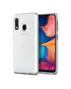 Чехол-капсула Spigen для Galaxy A20E (SM-A202F) - Liquid Crystal - Кристально-прозрачный - 622CS27412