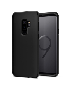 Чехол-капсула Spigen для Galaxy S9 Plus - Liquid Crystal - Черный-матовый - 593CS22912