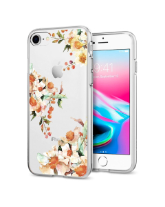 Чехол-капсула Spigen для iPhone SE (2022/2020)/8/7 - Liquid Crystal Aquarelle - Первоцвет - 054CS22783