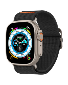 Ремешок Spigen для Apple Watch (49/45/44/42 mm) - Lite Fit Ultra - Черный - AMP05983