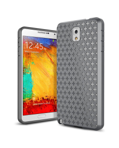 Силиконовый чехол Spigen для Galaxy Note 3 - Bounce - Серый - SGP10444