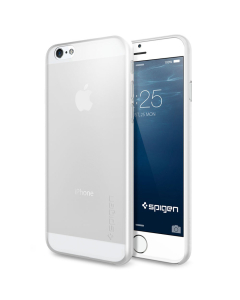 Оригинальный чехол Spigen для iPhone 6s / 6 - Air Skin - Матово-прозрачный - SGP11078