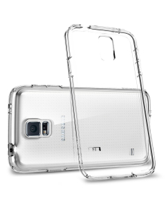 Силиконовый чехол Spigen для Galaxy S5 - Ultra Fit Capsule - Прозрачный - SGP10734