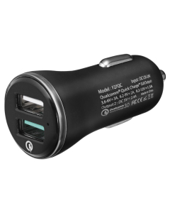 Автомобильное зарядное устройство Spigen - F27QC Quick Charge 3.0 - Черный - 000CG20643