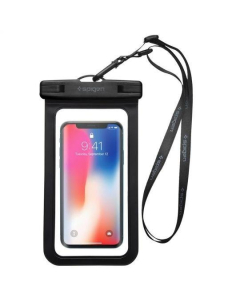 Водонепроницаемый универсальный чехол Spigen - A600 Waterproof - Черный - 000EM21018