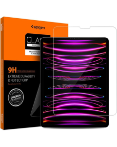 Защитное стекло Spigen для iPad Pro 12.9 (2022/2021/2020) - GLAS.tR Slim - Прозрачный - 1 шт - 068GL25594
