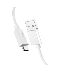 Кабель Spigen - Essential USB-A to USB-C (60W) - 2м - EB6020AC - Белый - ACA08716