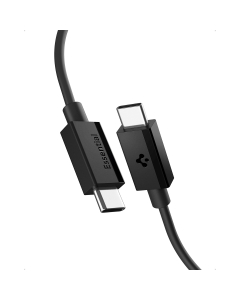 Кабель Spigen - Essential USB-C to USB-C (60W) - 1м - EB6010CC - Черный - ACA08718