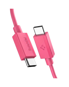 Кабель Spigen - Essential USB C to USB C 60W Cable (EB6010CC) - Розовый - ACA10414