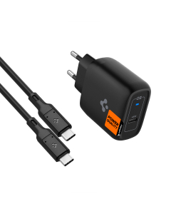 Сетевое зарядное устройство Spigen - ArcStation Pro 45W Wall Charger 1-Port - Черный - ACH02588
