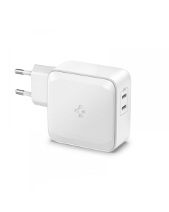 Сетевое зарядное устройство Spigen - PowerArc PE2007EU - 60W/3A - Белый - ACH02693