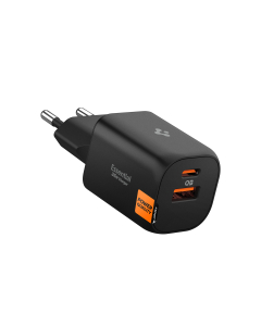 Сетевое зарядное устройство Spigen - Essential 35W Wall Charger (EE352EU) - Черный - ACH09463