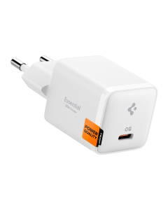 Сетевое зарядное устройство Spigen - Essential 30W Wall Charger (EE301EU) - Белый - ACH09492