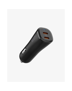 Автомобильное зарядное устройство Spigen - ArcStation Essential 50W Car Charger - Черный - ACP08523