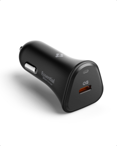 Автомобильное зарядное устройство Spigen для смартфона - Essential 30W Car Charger EV301 - Черный - ACP08699