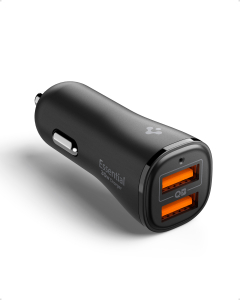 Автомобильное зарядное устройство Spigen для смартфона - Essential 30W Car Charger EV302 - Черный - ACP08700