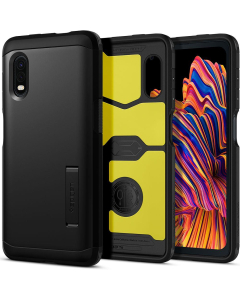 Чехол Spigen для Galaxy XCover Pro - Tough Armor - Черный - ACS01071