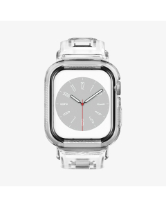 Чехол с ремешком Spigen для Apple Watch (45/44 mm) - Liquid Crystal Pro - Прозрачный - ACS02006