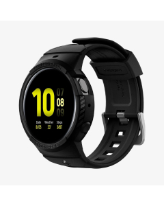 Чехол с ремешком Spigen для Galaxy Watch Active 2 (44 mm) - Rugged Armor Pro - Черный - ACS02066