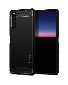 Чехол Spigen для Sony Xperia 10 III - Rugged Armor - Черный - ACS02842