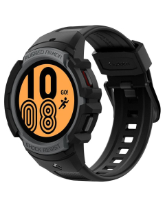 Чехол Spigen для Galaxy Watch 5/4 (40 mm) - Rugged Armor - Темно-серый - ACS03165