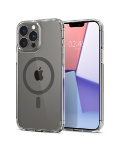 Чехол Spigen для iPhone 13 Pro Max - Crystal Hybrid (MagFit) - Серый - ACS03244
