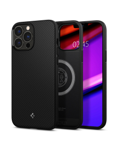 Чехол Spigen для iPhone 13 Pro - Core Armor (MagFit) - Черный - ACS03295