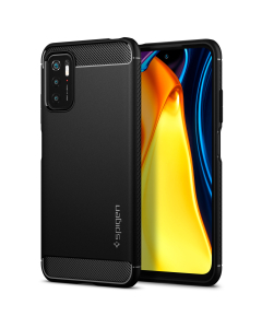 Чехол Spigen для Redmi Note 10 5G/Poco M3 Pro 5G - Rugged Armor - Черный - ACS03367