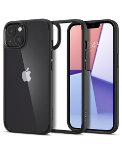 Чехол Spigen для iPhone 13 - Crystal Hybrid - Черный - ACS03561