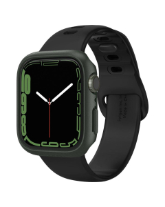 Чехол Spigen для Apple Watch (45 mm) - Thin Fit - Темно-зеленый - ACS04175