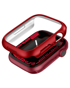 Чехол Spigen для Apple Watch (45 mm) - Thin Fit - Красный - ACS04177
