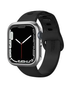 Чехол Spigen для Apple Watch (45 mm) - Thin Fit - Серебристый - ACS04178