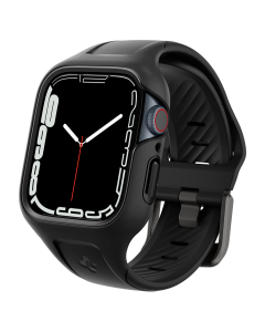 Чехол с ремешком Spigen для Apple Watch (41 mm) - Liquid Air Pro - Черный - ACS04190